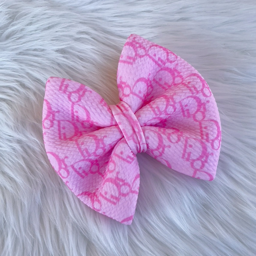 Pink Dior Me Bow