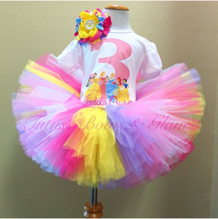 Disney Princesses Tutue Set – Tutus Bows & Glam Disney Princesses Tutue Set – Tutus Bows & Glam