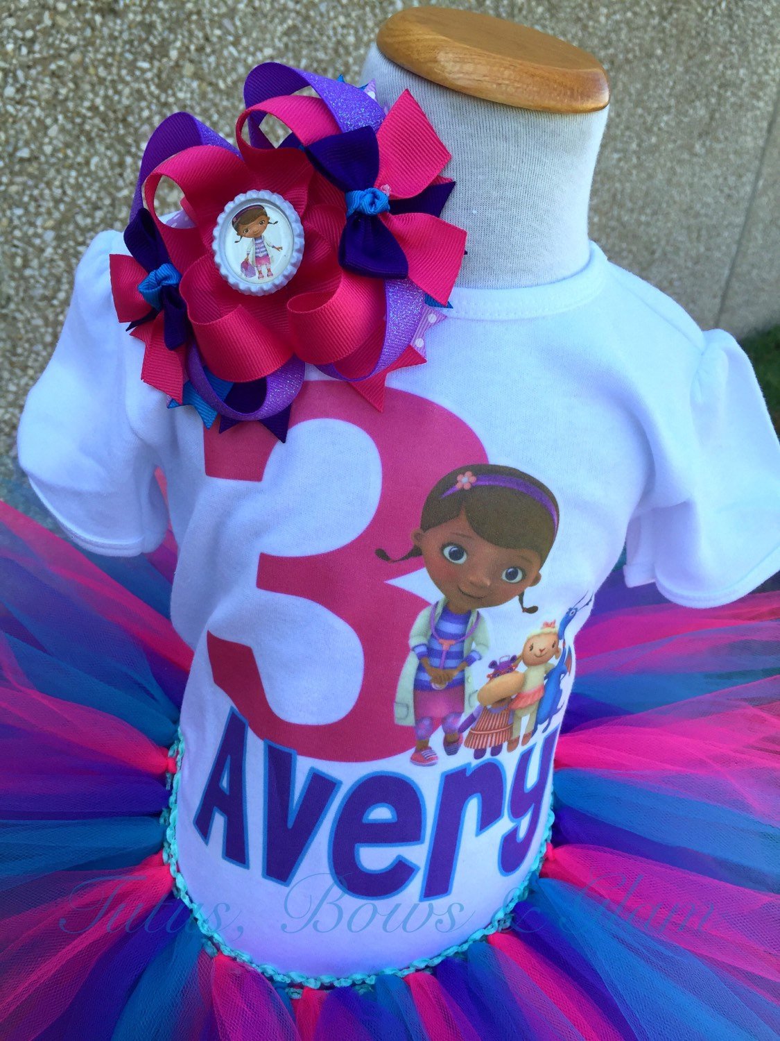 DOC MCSTUFFINS TUTU SET Tutus Bows & Glam DOC MCSTUFFINS TUTU SET Tutus Bows & Glam