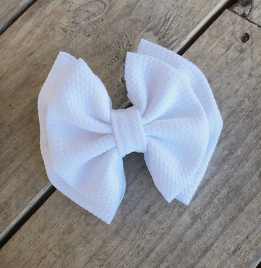 White Double Stack Clip