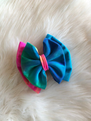 Tie Dye Double Stack Clip