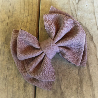 Toffee Brown Double Stack Clip
