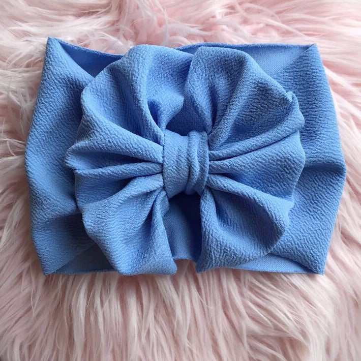 Periwinkle Textured Bow